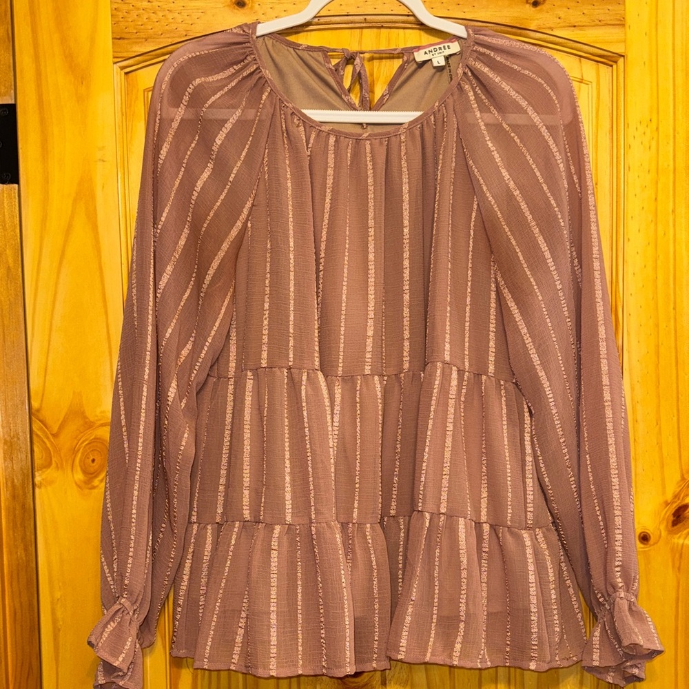 ANDREE BY UNIT Mauve top large